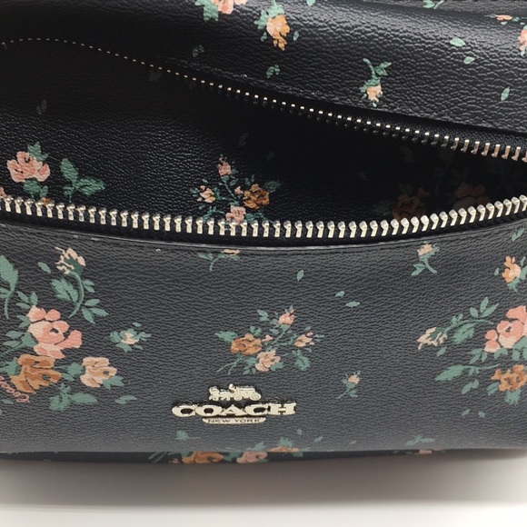 COACH MEDIUM CHARLIE BACKPACK WITH ROSE BOUQ. PRT - Picture 15 of 16